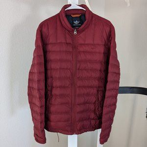 Dockers Men's On-The-Go Packable Down Travel Jacket -Size L
